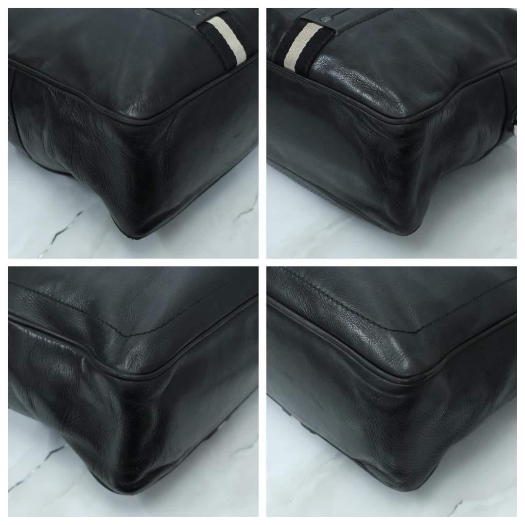 BALLY バリー 2way ビジネスバッグ トレインスポッティング レザー 黒