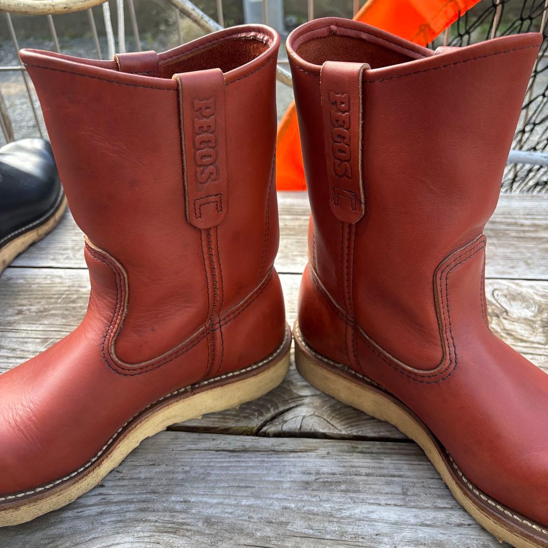 RED WING 8866 ブラウン ワークブーツ サイズ6 Dワイズ RED Dワイズ