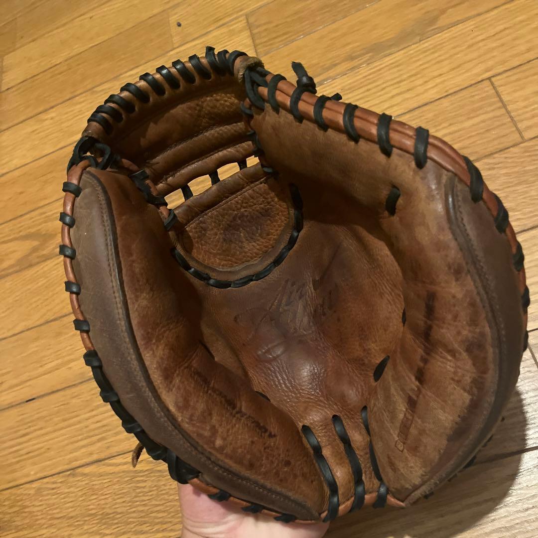 Nike 軟式 キャッチャーミット グローブ 野球ブラウンの通販