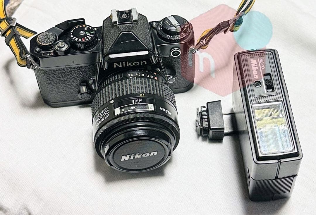 Nikon ニコン FE ブラック ＋（レンズ•ストロボ） Amazon | nikon FE ブラック | 一眼レフカメラ 通販