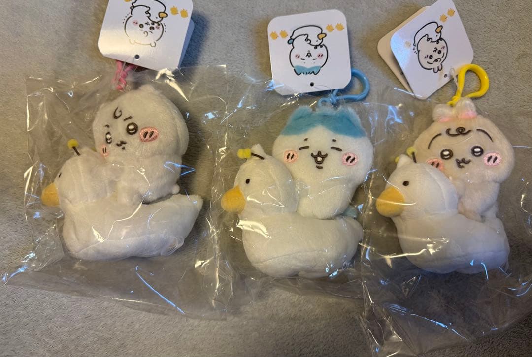 ちいかわbaby おまるマスコット3点セット