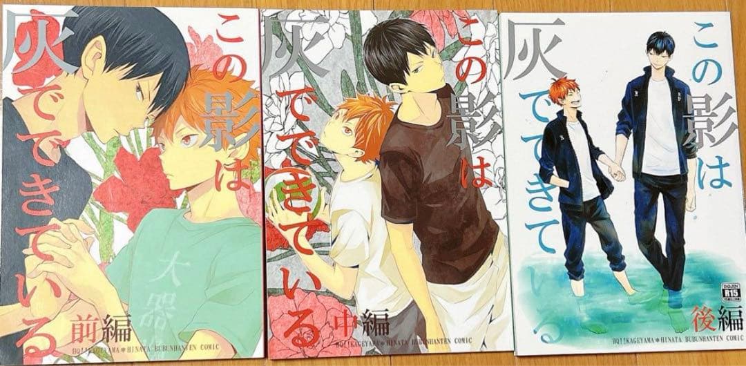 ハイキュー　一樹らい様 同人誌影日 この影は灰でできている3卷セットぶぶん飯店 同人誌】おかわり!!4杯目 | アニメイト