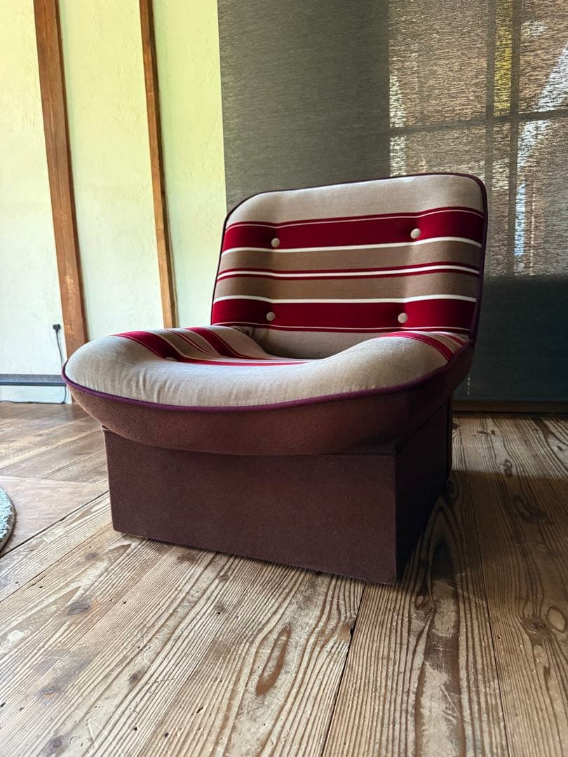 vintage 一人掛けソファ　レトロ家具　/ミッドセンチュリー　② 1960's ヴィンテージ ミッドセンチュリーモダン ソファ②