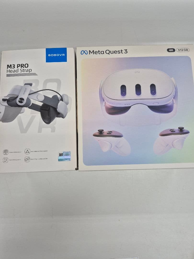  Quest 3 + M3 PRO ヘッドストラップ BOBOVR M3 Pro Head Strap for Meta Quest 3 & Quest 3S