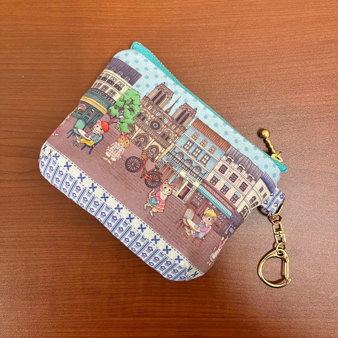 ジョリーフルール 新作マイリトルテイラー 正方形トート＆12㎝ポーチセット