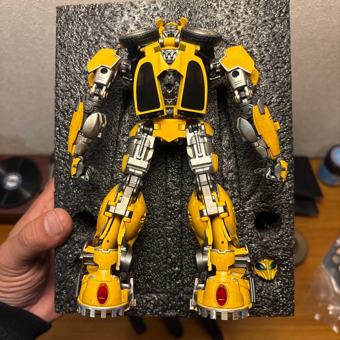 TRANSCRAFT T02 バンブルビー似 初回汚し塗装有 ロボットフィギュア