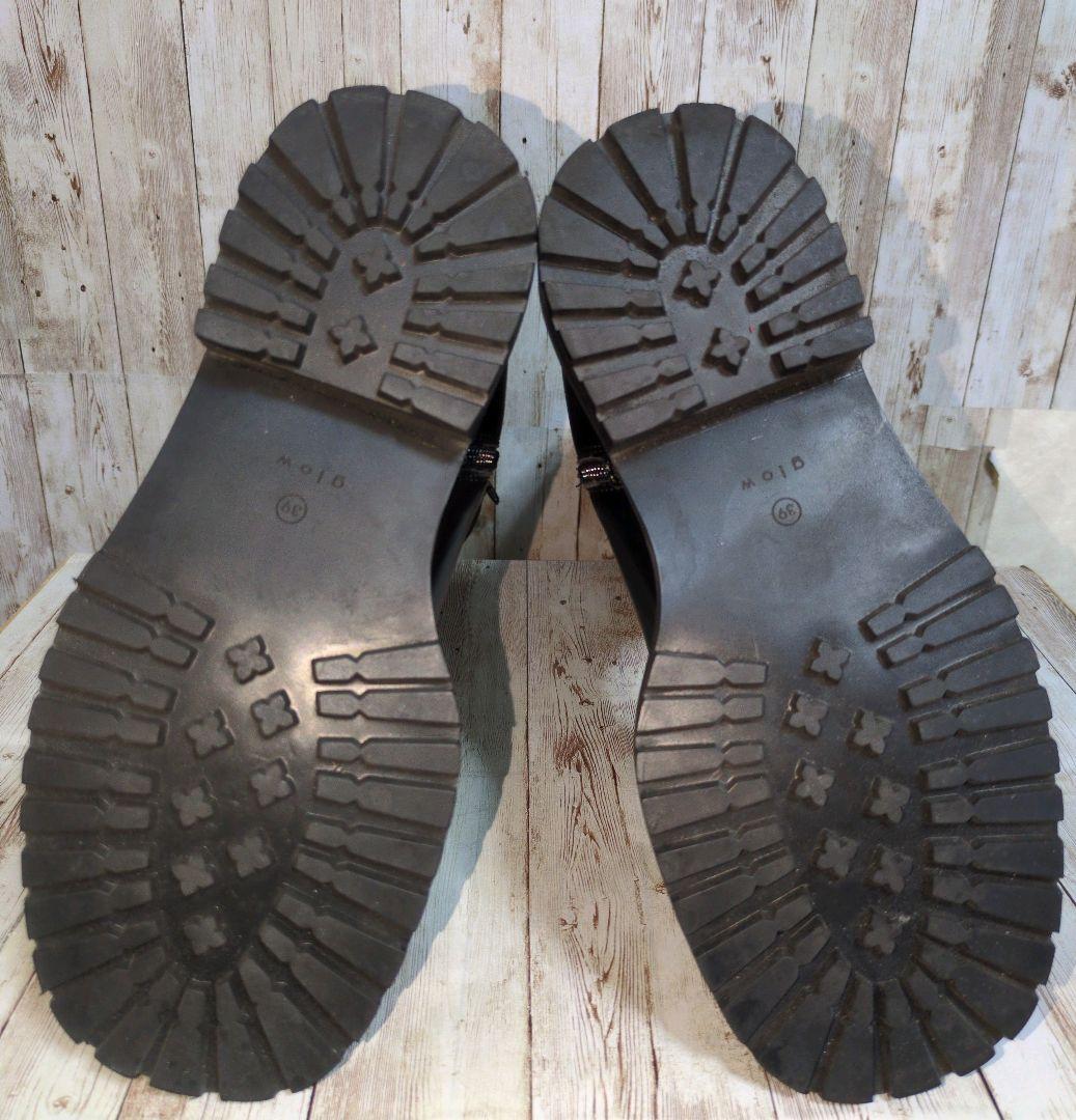 極美品✨【THE glow】CANAL JEAN☆ロングブーツ☆黒☆24.5cm - メルカリ