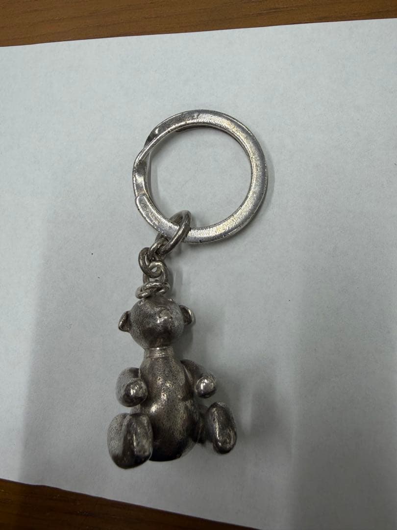 GUCCIテディベアSV９２５キーリング GUCCI - GUCCI グッチ テディベアキーホルダー・ キーリング・ バッグ