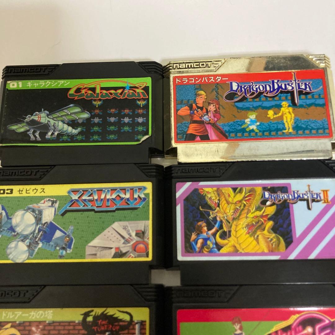 ファミコンソフト ナムコ namCOT カセット10本セット 名作揃い - メルカリ