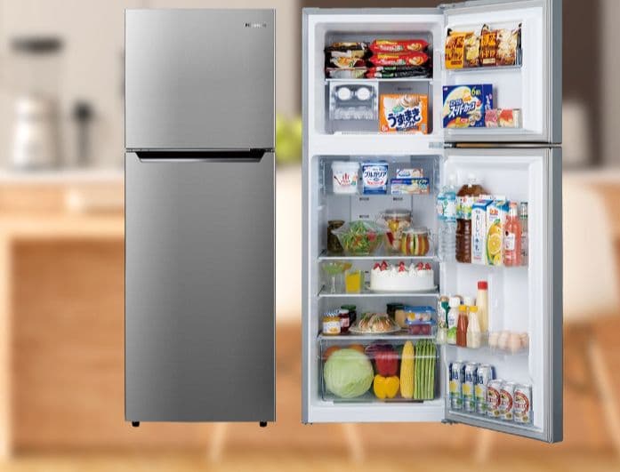 シルバー冷蔵庫 多段式収納 冷蔵庫上収納ラック シルバー 幅63cm 奥行55cm 高さ45.5cm | cocohouse