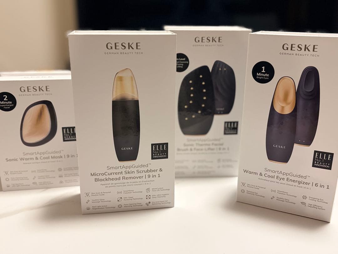 《未使用未開封》GESKE 美容器 4点セット｜温冷・洗顔・毛穴・リフトケア
