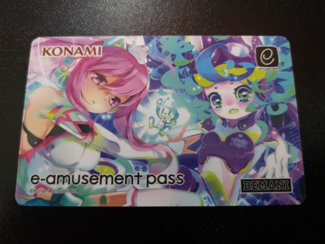 e-amusement pass [-アイ-レイシス&TAMA] KONAMI e-amusement pass レイシス TAMA - メルカリ
