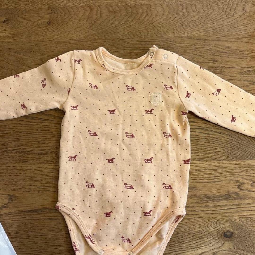 house on the hill ロンパース（Stripe）70 house on the hill house