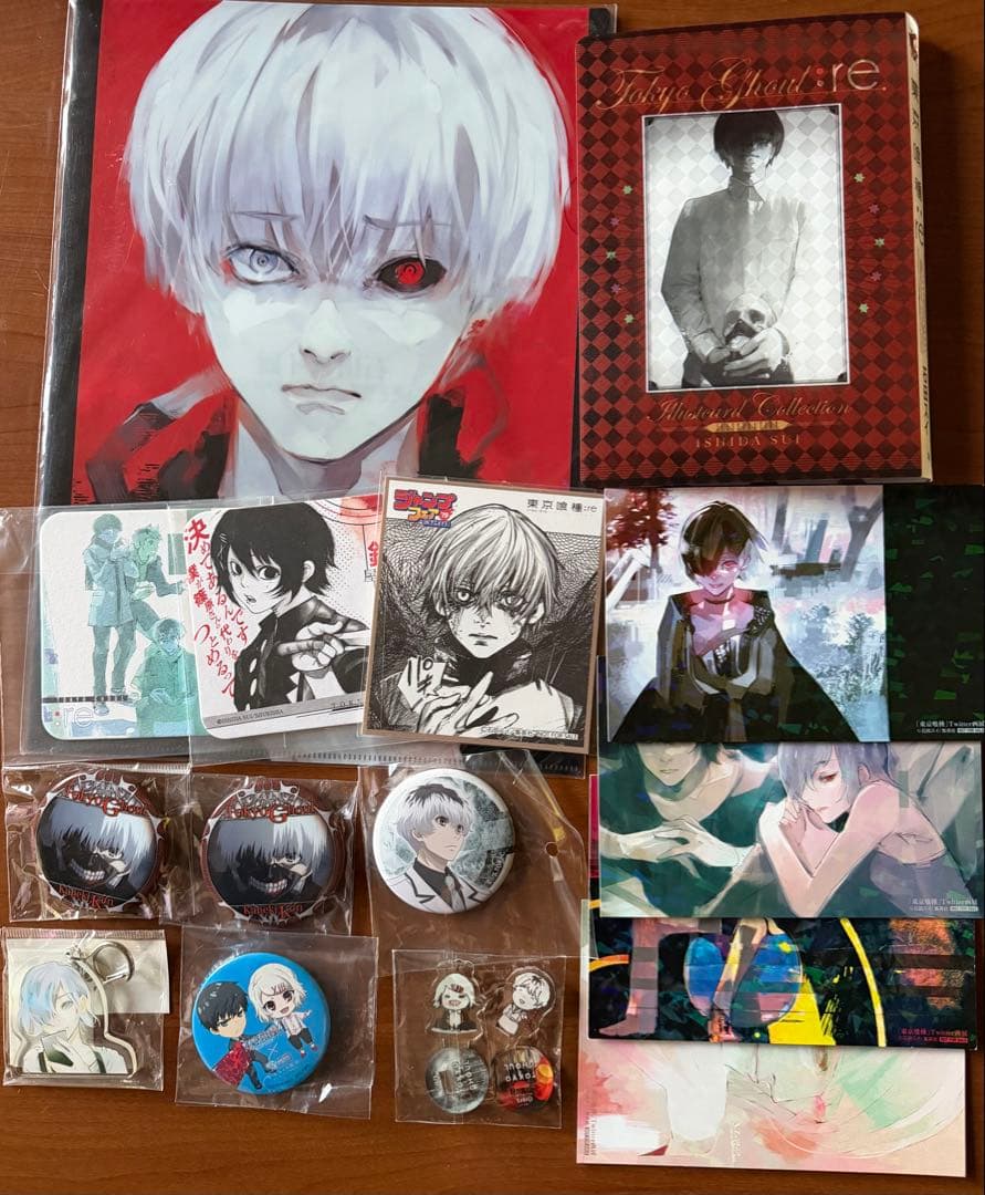 東京喰種 石田スイ 缶バッジ ポストカード クリアファイル アクリルスタンド AMNIBUS-日常使いできるアニメグッズの通販サイト-