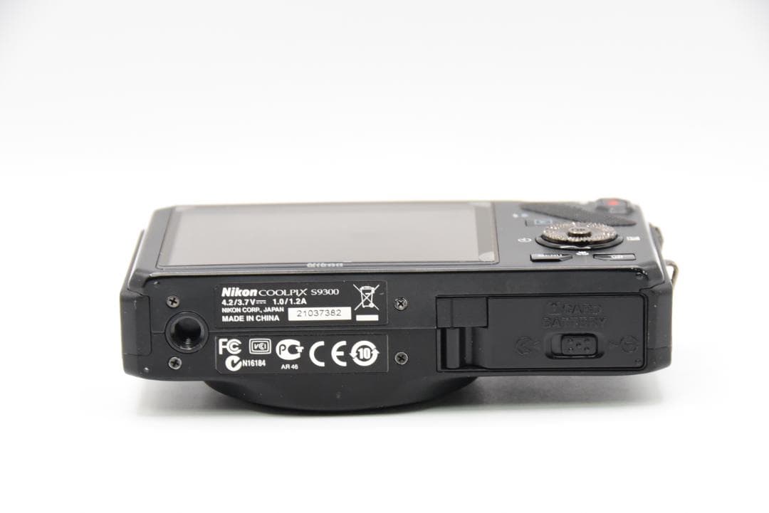 ■ 美品 ■ Nikon COOLPIX S9300 ブラック《動作OK》