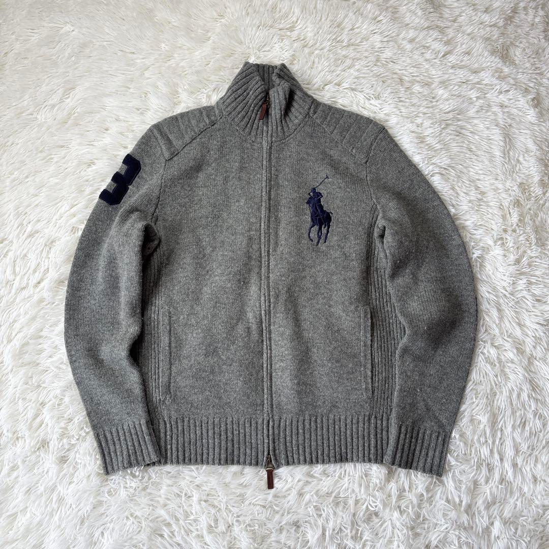 釣りきち☆美品☆ポロラルフローレン ドライバーズニット ビッグポニー 釣りきち様専用☆美品☆ポロラルフローレン ドライバーズニット ビッグ