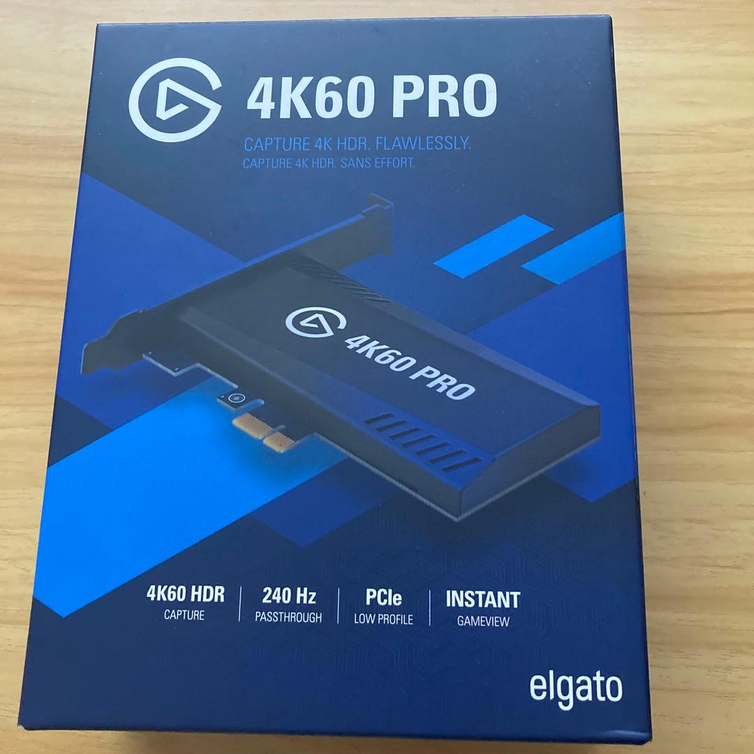 elgatoキャプチャーボードGAMECAPTURE 4K60 PRO MK.2 - メルカリ