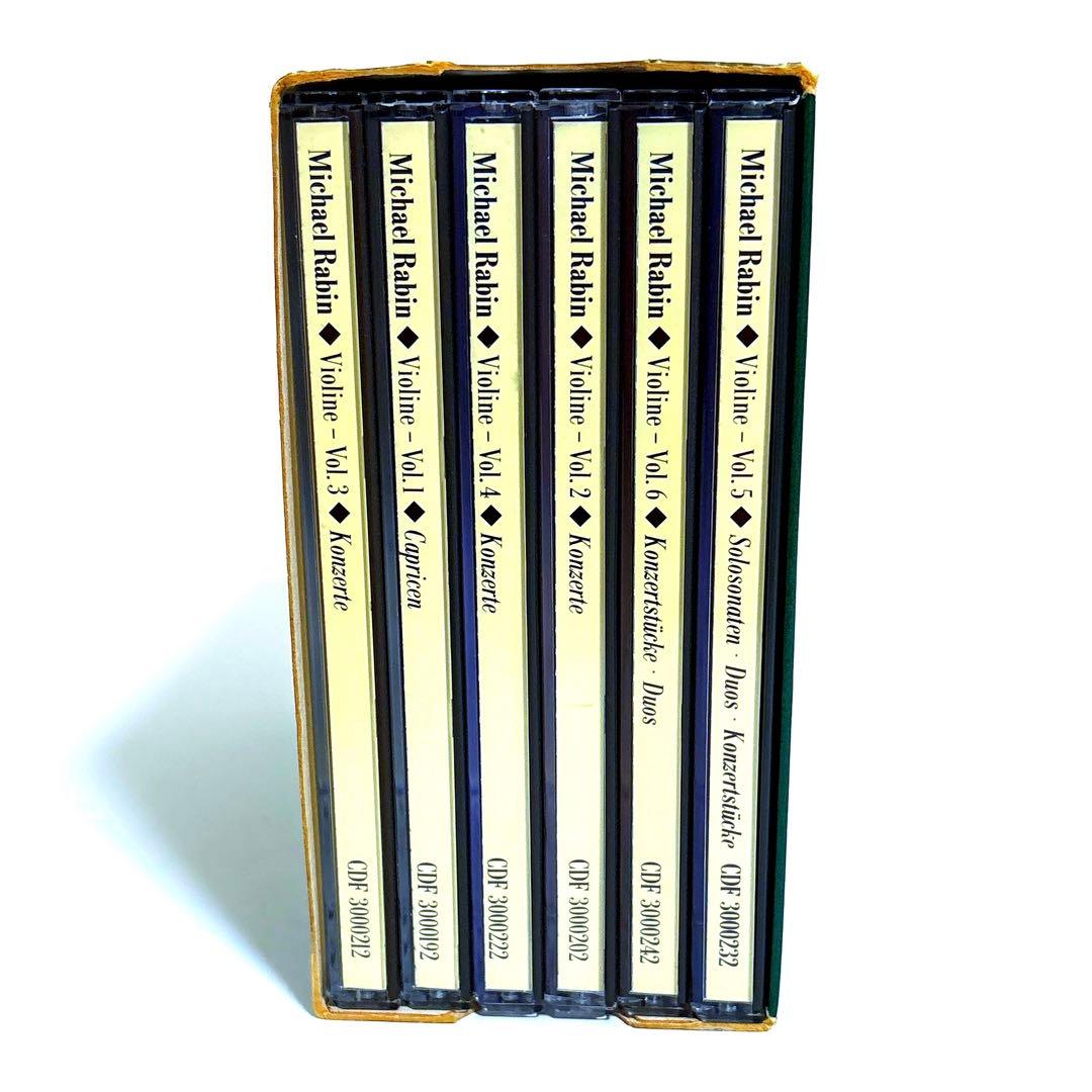 EMI 西独プレス マイケル・レビン ヴァイオリン協奏曲 ソナタ集〈6枚組