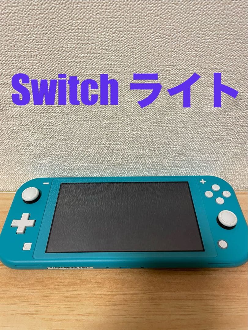 ポ*ポ様 ニンテンドー Switch right スイッチライト ターコイズ