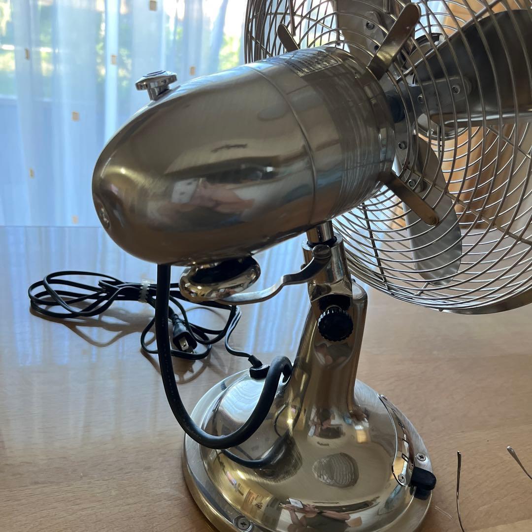 コイズミ KLF-2570 アンティーク扇風機 メタル