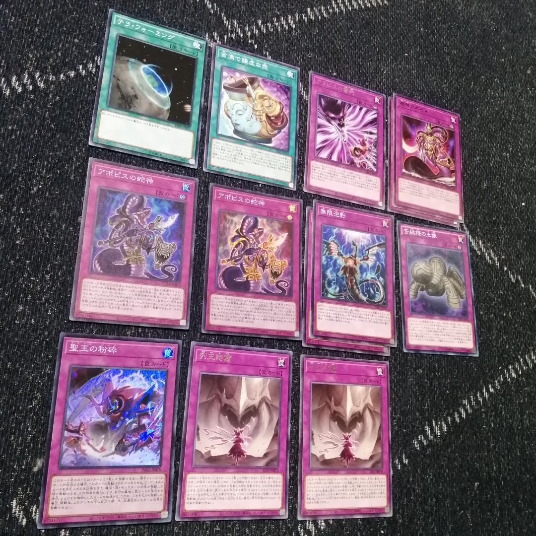 遊戯王 デッキ 原石 アポピス 王家の神殿 セルケト リシド 04218