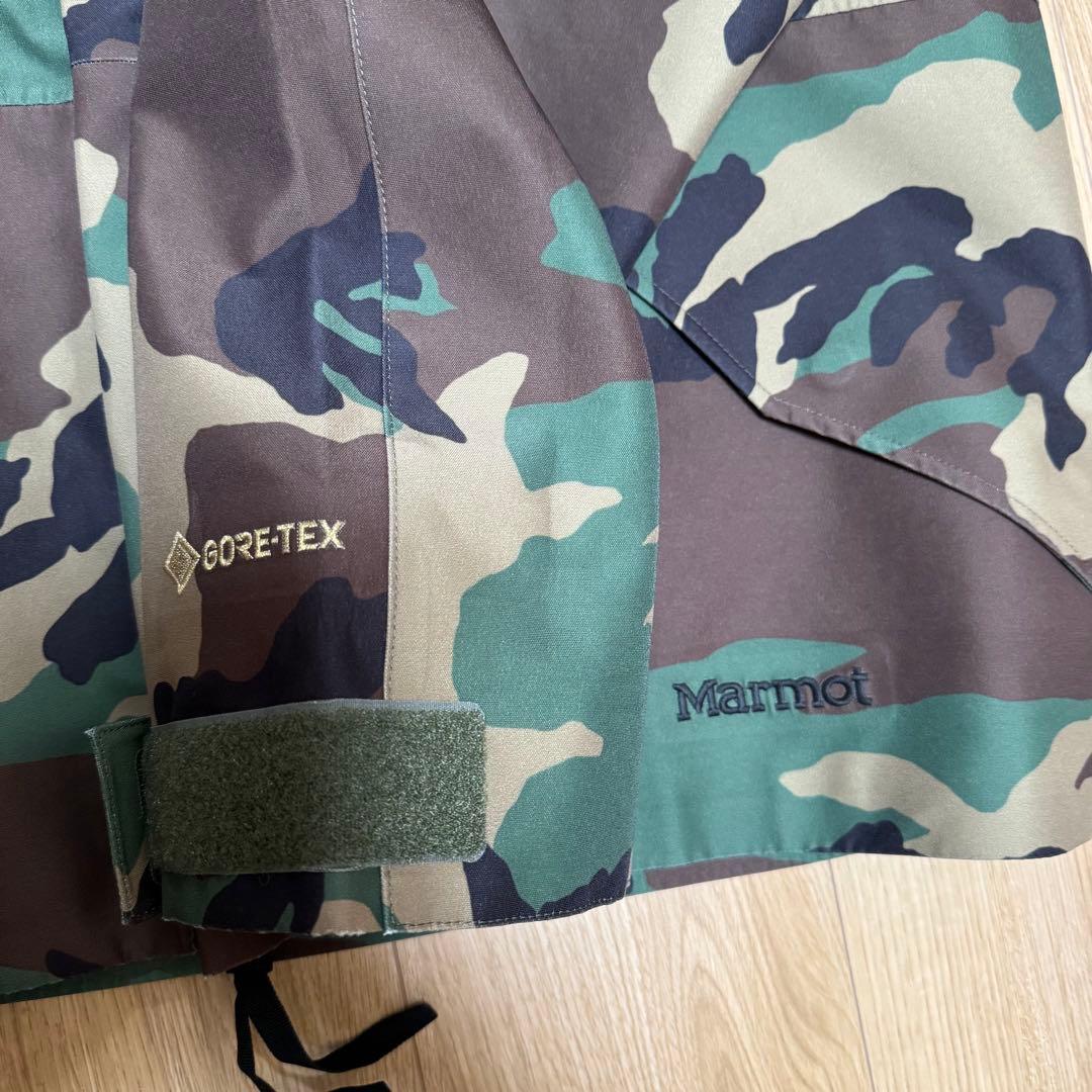 marmot beams 別注 GORE-TEX シェルジャケット M カモ柄 - メルカリ