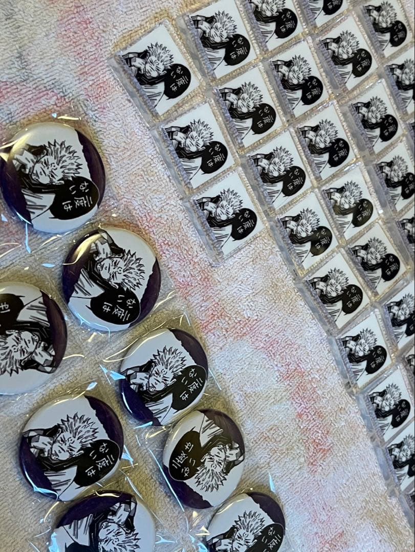 呪術廻戦 両面宿儺 缶バッジ アクリルブロック 209点 - メルカリ