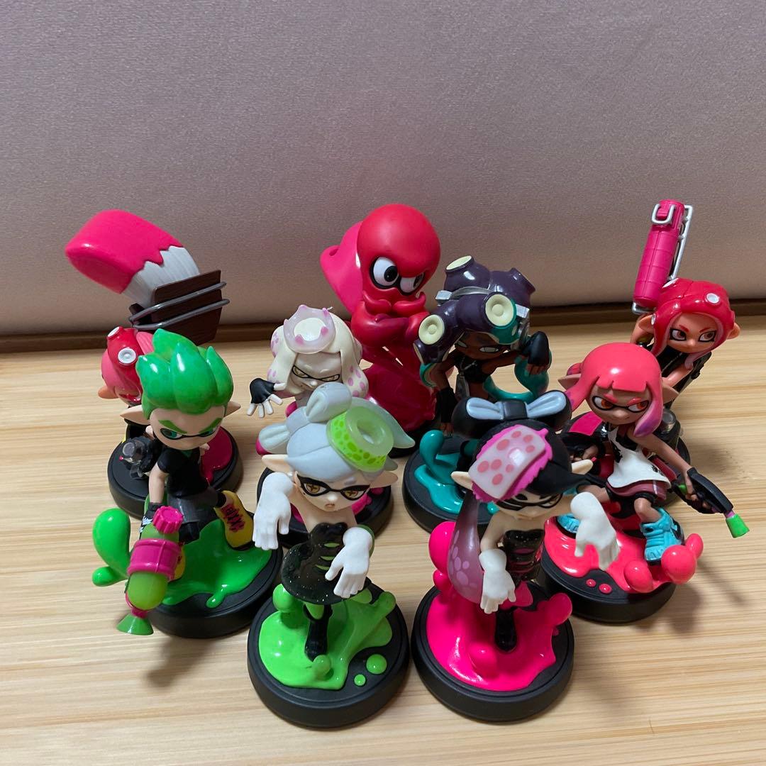 スプラトゥーン アミーボ フィギュア 9体セット スプラトゥーン アミーボ 9体セット - メルカリ