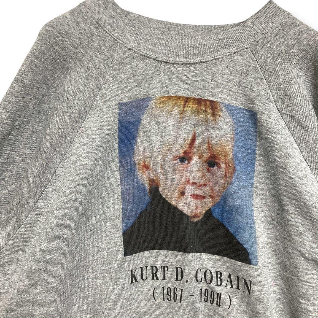 FBHR バンド スウェット 90s グレー カートコバーン ニルバーナ ロック