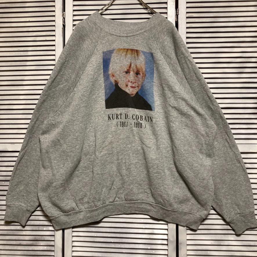 FBHR バンド スウェット 90s グレー カートコバーン ニルバーナ ロック