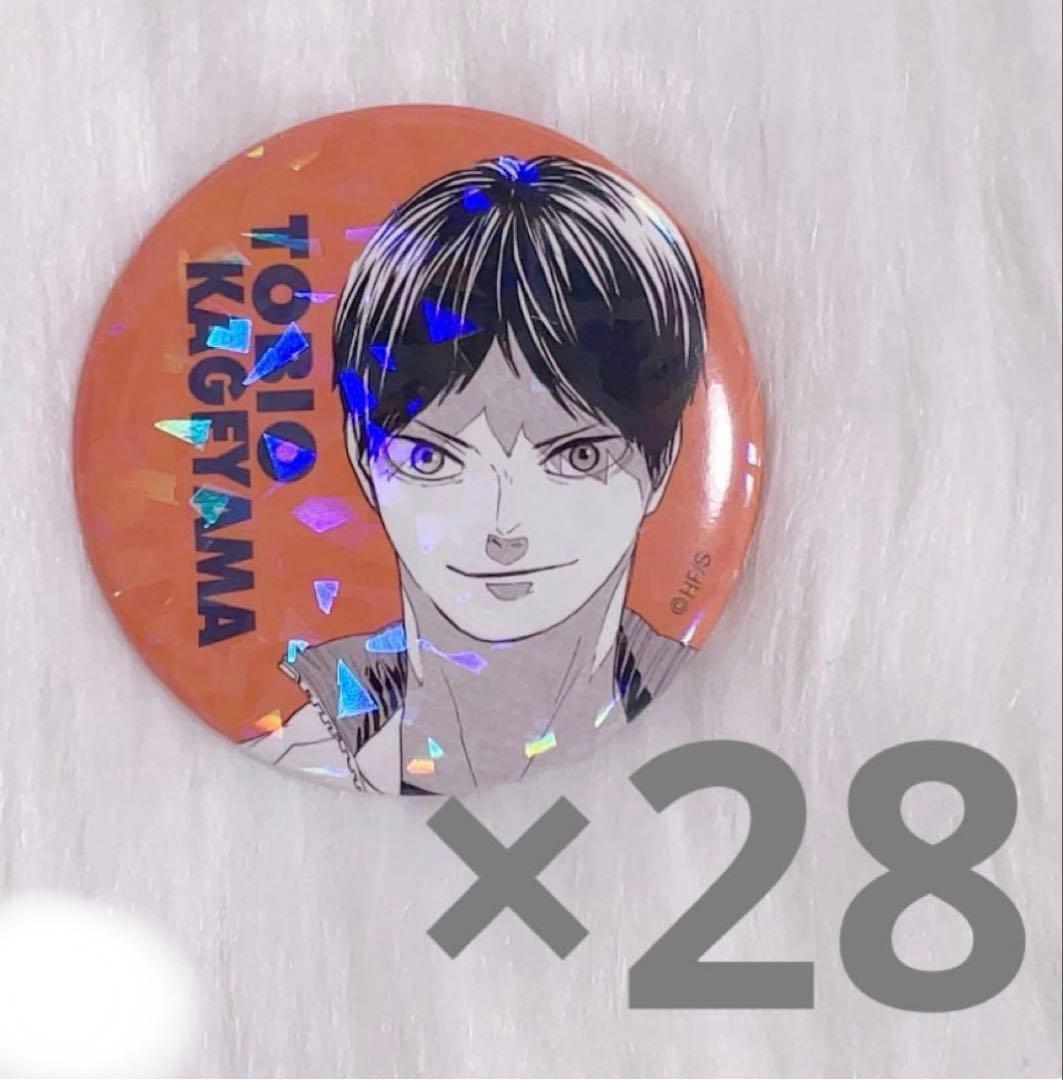 ハイキュー‼︎ 影山飛雄 缶バッチ28個セット ハイキュー‼︎ 影山飛雄 缶バッチ28個セット グッズ-バッチ
