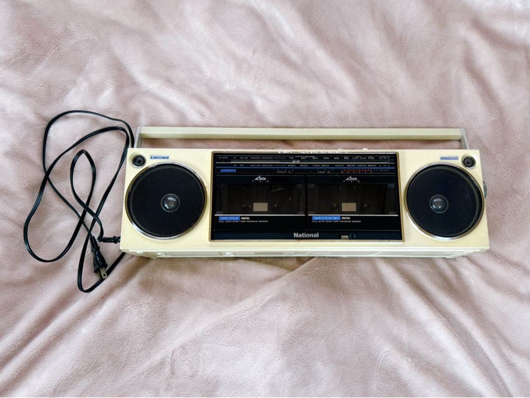 カ*堂様 ラジカセ☆ナショナル☆National☆RX-D30☆レトロ 昭和レトロ ダブル ラジカセ RX-D30 ナショナル national - メルカリ