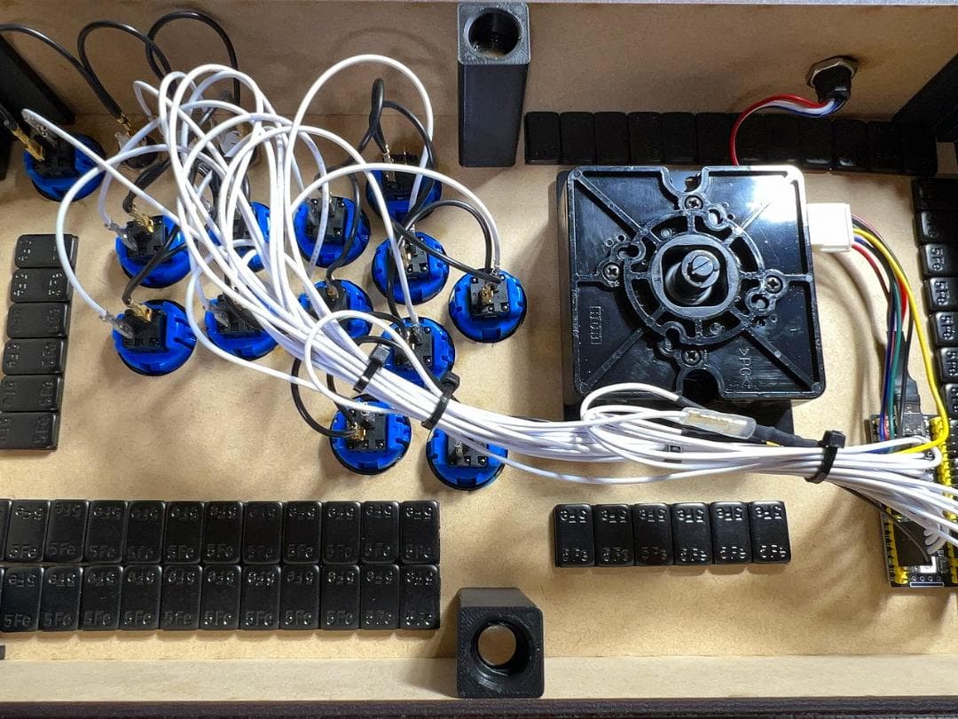 右手24mm仕様 アーケードコントローラー 鵤-ikaruga- - メルカリ