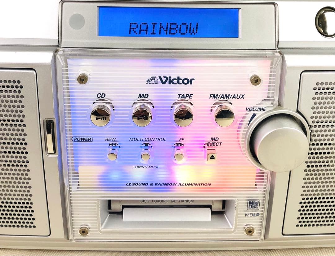 Victor ビクター CD/MDラジカセ Clavia RC-Z1MD - メルカリ