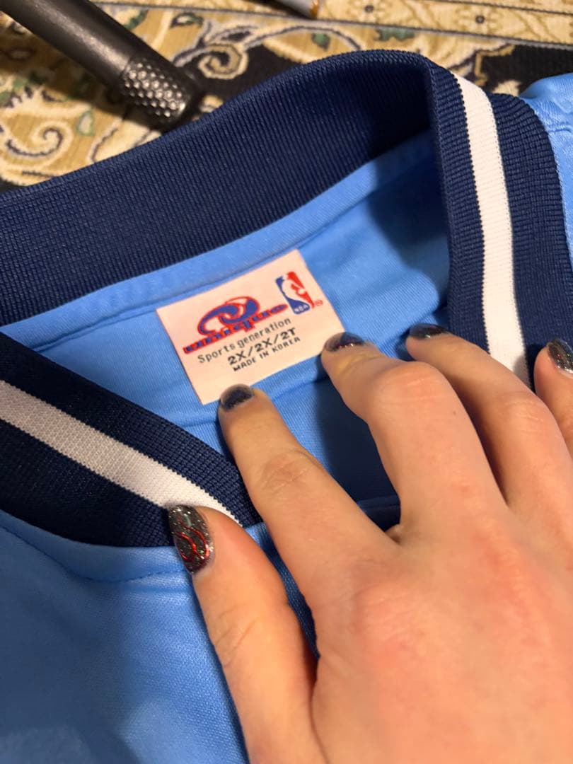 バウワウ着用 NBAレイカーズセットアップ水色 FUBU rocawear - メルカリ