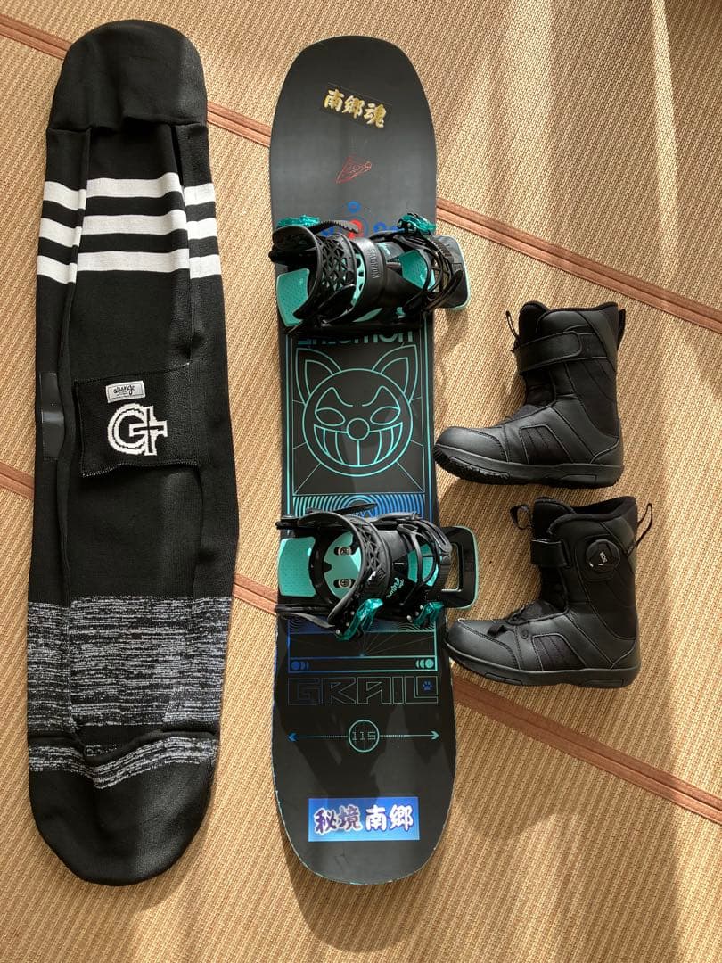 最終値下げ サロモン　ボード　ビンディング　RIDEブーツ　ジュニア　セット サロモン ボード ビンディング RIDEブーツ ジュニア セット