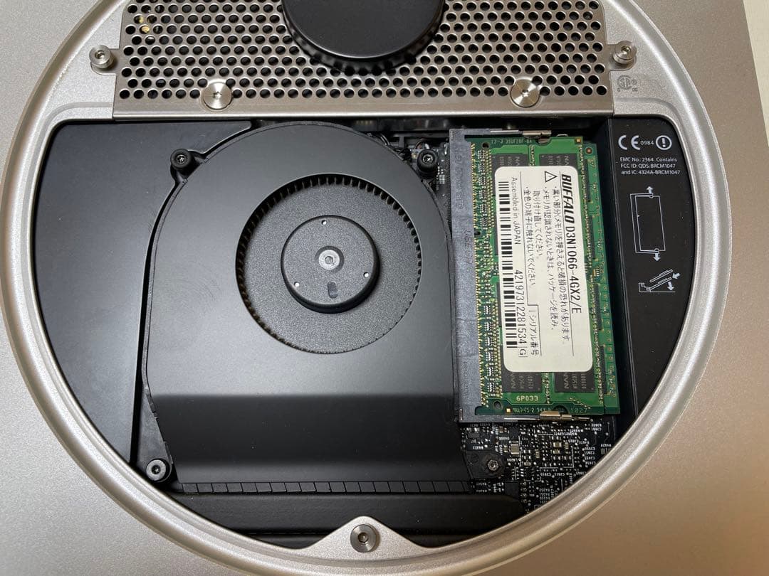 Mac mini 2010 2.4GHz SSD240GB メモリ4GB