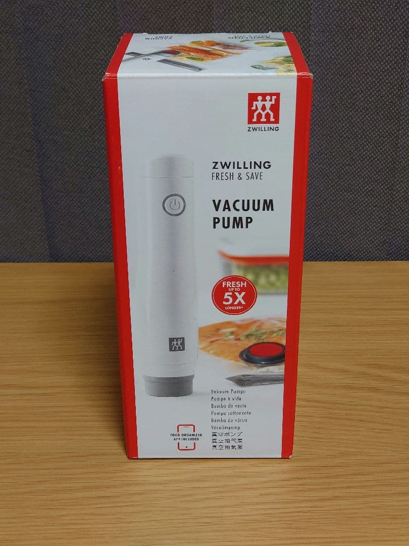 未使用ツヴィリング真空ポンプ＆保存バッグ20枚ZWILLINGの通販はau PAY