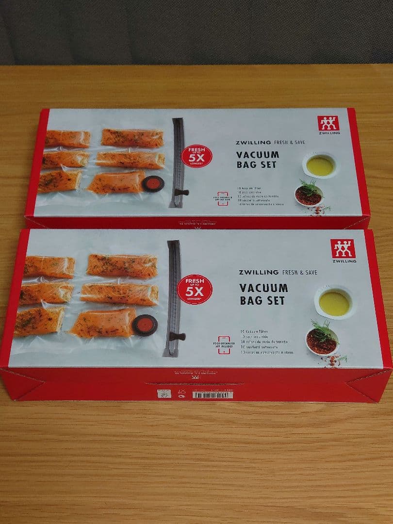 未使用ツヴィリング真空ポンプ＆保存バッグ20枚ZWILLINGの通販はau PAY