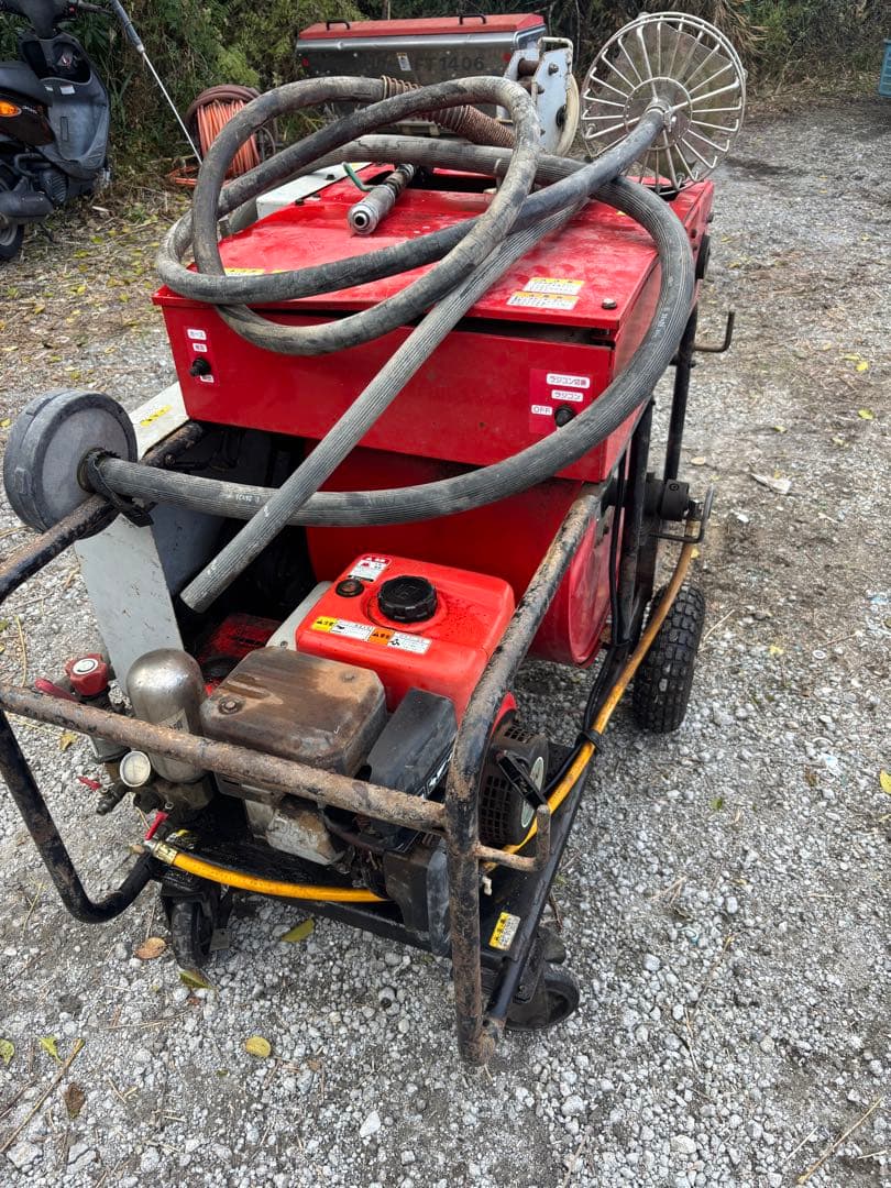 自走キャリーエンジンセット動噴 共立 SP451ガソリンエンジン三菱GM181L Yahoo!オークション -「共立セット動噴自走」の落札相場・落札価格