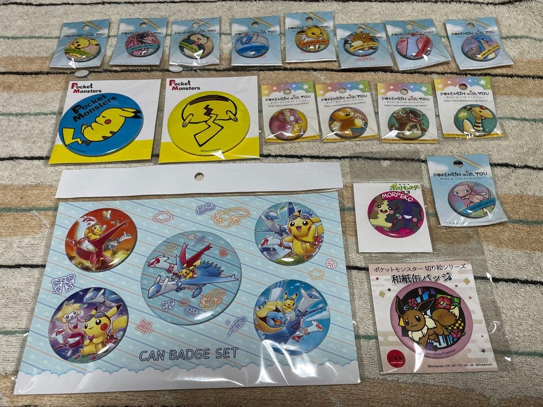 ポケモン 缶バッジ 色々セット ラティアス ラティオス ラプラス カビゴン 他 ポケモンセンター 缶バッジセット ラティオス ラティアス - メルカリ