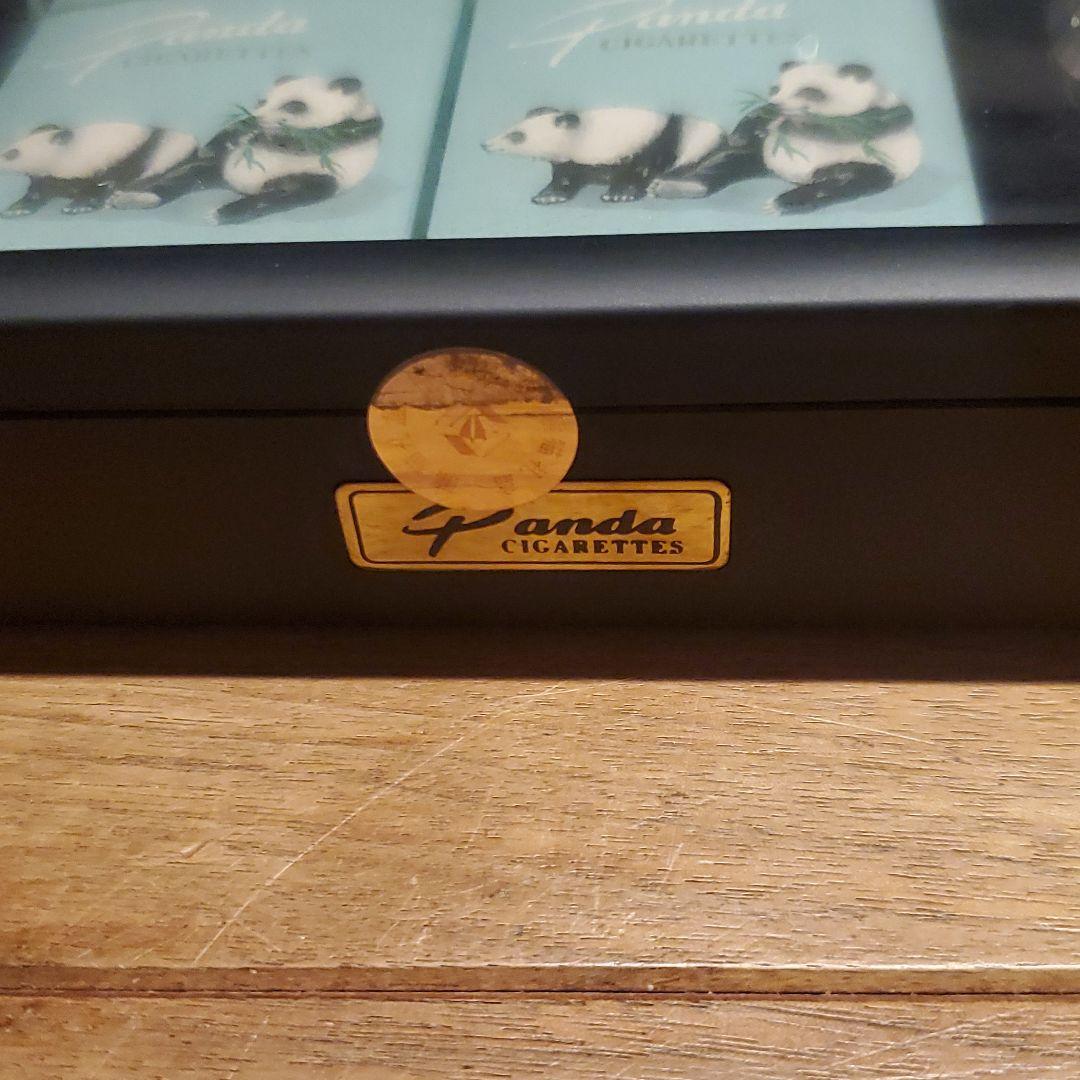 中国タバコ 上海煙草公司 熊猫香煙 ライター 文鎮セット パンダ