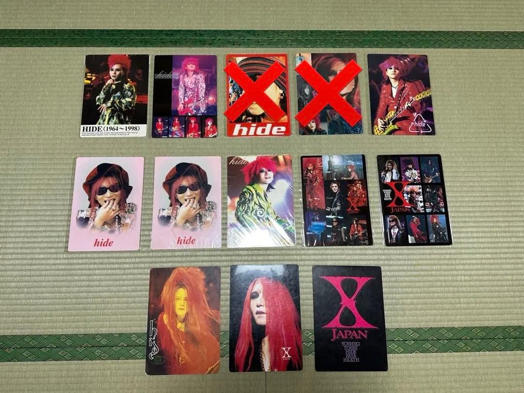 X JAPAN hide 下敷き 松本秀人 1枚 - メルカリ