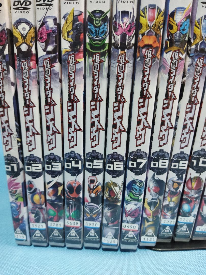 仮面ライダージオウ DVD 全12巻+関連DVD3本 合計15本セット - メルカリ