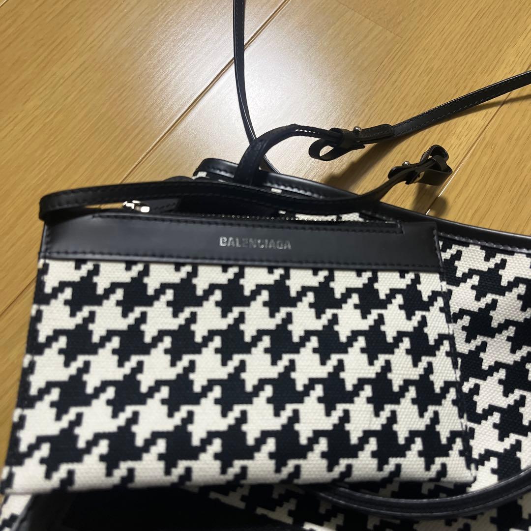 BALENCIAGA バレンシアガ 本物 千鳥格子 カバス 2way バッグ - メルカリ
