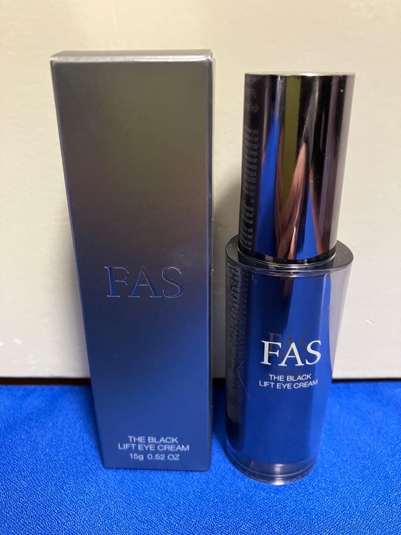 ファス FAS ザ ブラック リフト アイクリーム 2プッシュ使用 ザ ファス 2プッシュ使用 ブラック アイクリーム リフト FAS