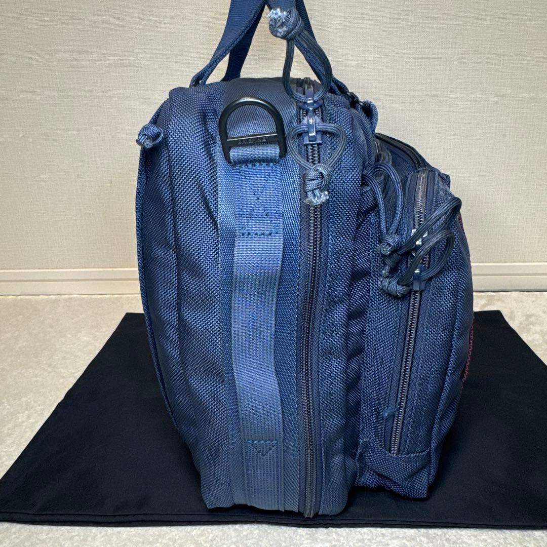 83 美品 ブリーフィング BRIEFING 3way ブルー ビジネスバッグ - メルカリ