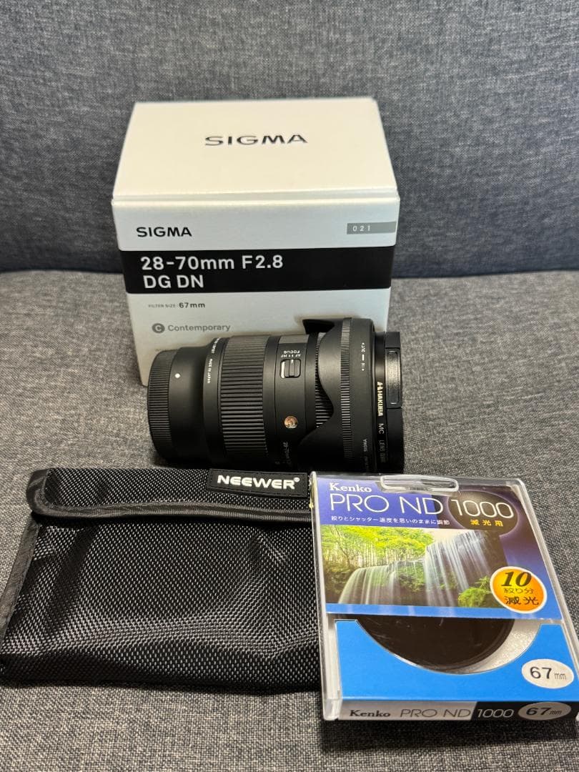 【ソニーEマウント】SIGMA 28-70mm F2.8 DG DN Amazon.com : Sigma 28-70mm F2.8 DG DN for Sony E Black : Electronics