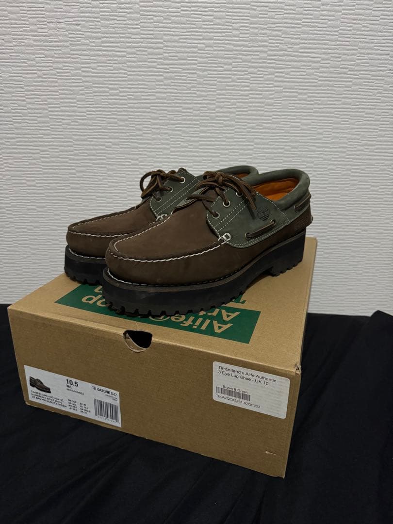 S*A様 Timberland ALIFE 3EYE モカシン デッキシューズ ALIFE/Timberland/エーライフ/ティンバーランド/スリーアイレザー