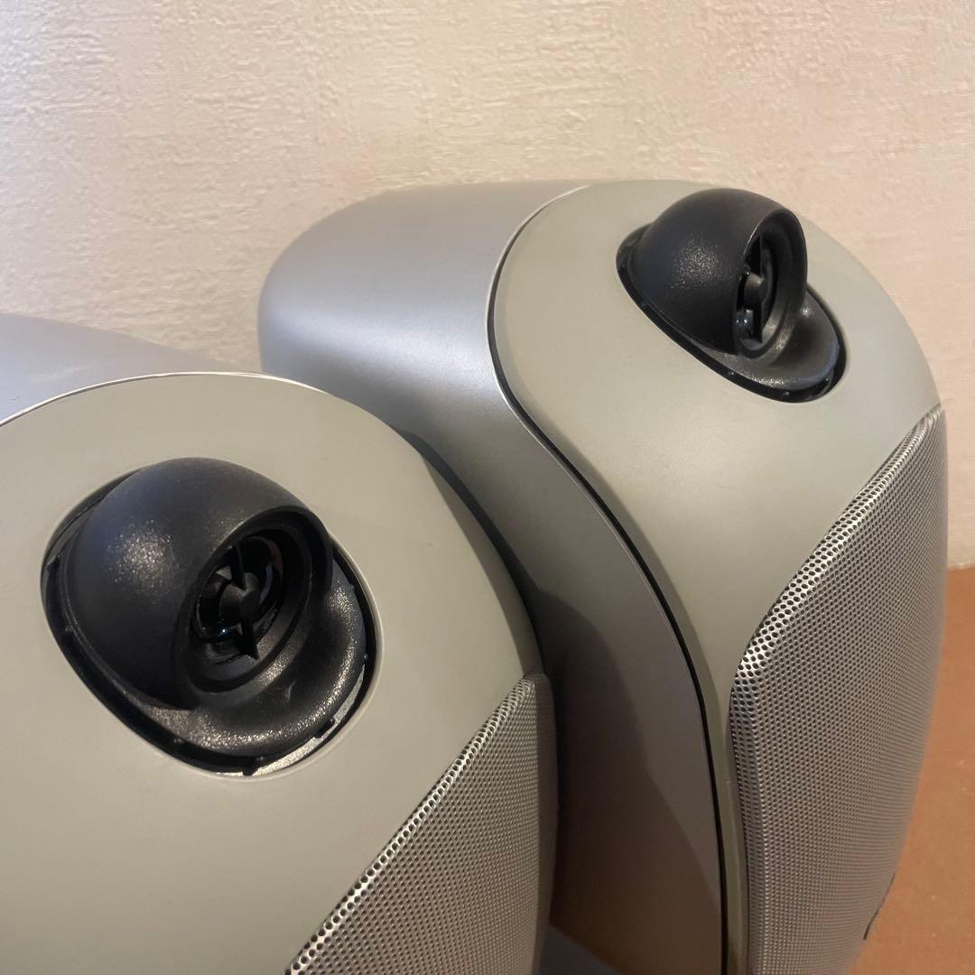 B&W】LM1ペア シルバー 小型ブックシェルフ 2ウェイバスレフ型 【B&W